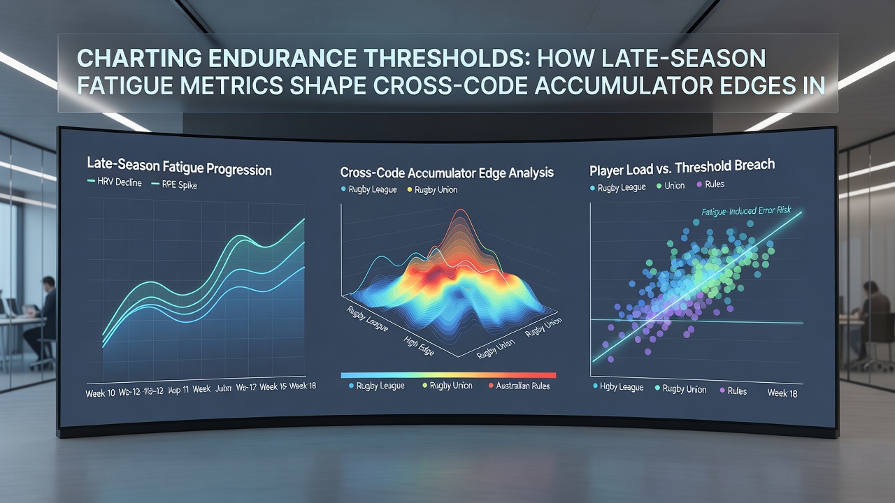 Side-by-side comparison of basketball player load graphs and tennis match duration charts used in accumulator modeling