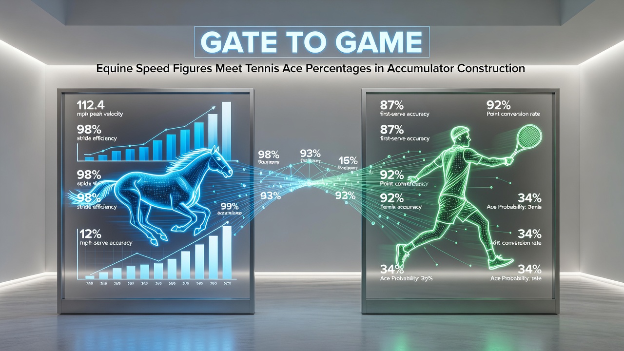 Detailed graphs showing speed figure trends next to ace percentage distributions for accumulator planning