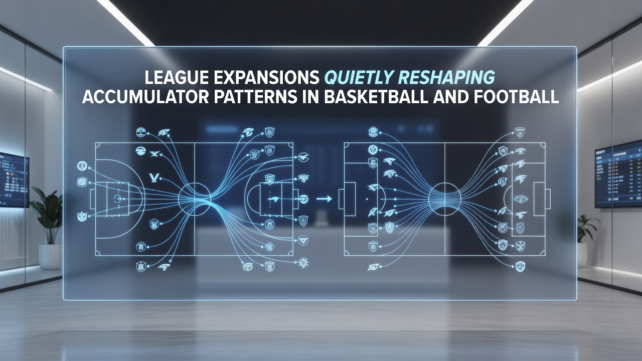 League expansions in basketball and football altering accumulator betting structures