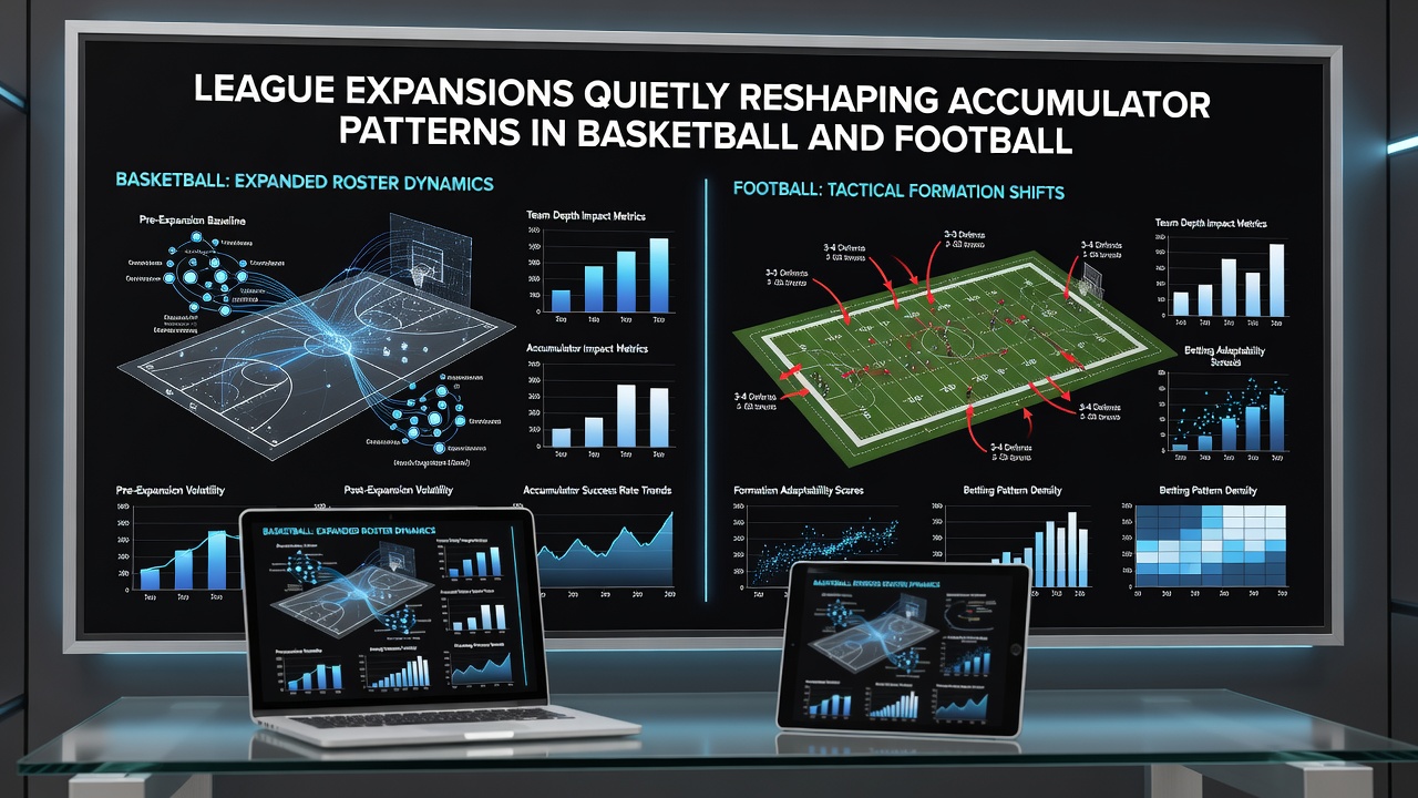 Data charts showing accumulator pattern shifts after league expansions