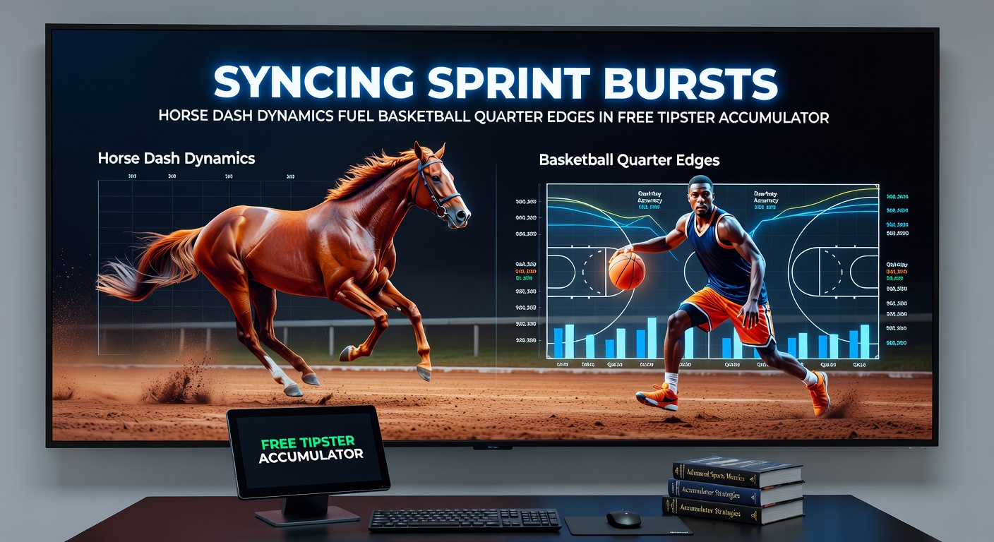 Data charts overlaying horse sprint sectional times with NBA quarter scoring bursts, highlighting correlated betting patterns