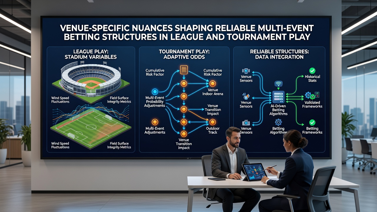 Tennis court and basketball arena venue details for accumulator planning